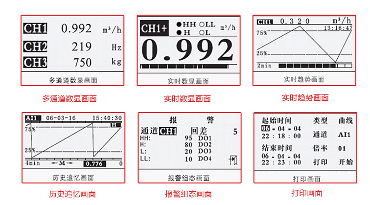 美控?zé)o紙記錄儀屏幕圖片