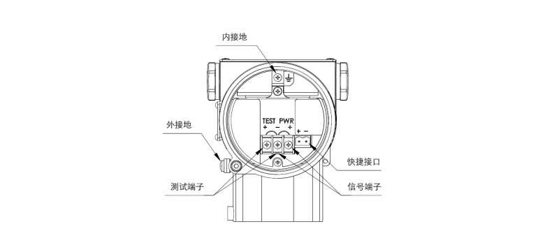 單晶硅壓力變送器接線