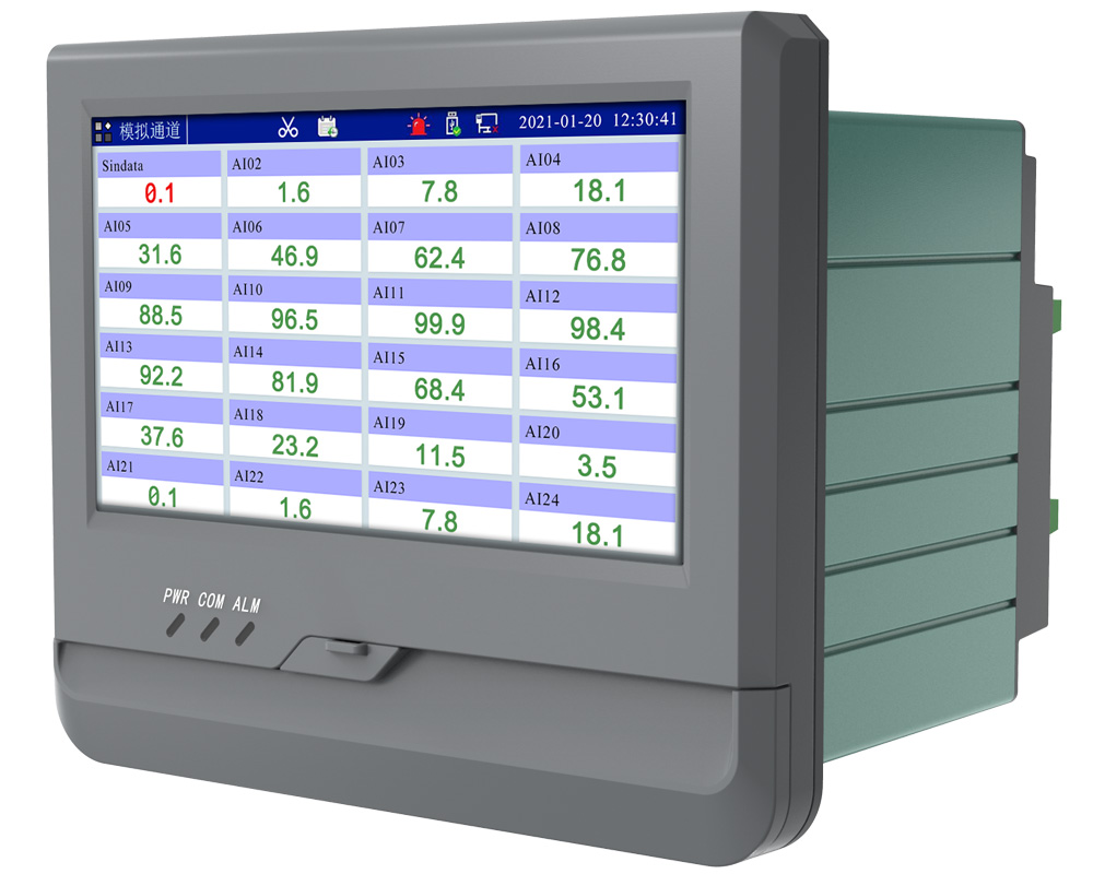 MIK-R8000A 0.5秒級(jí) 觸摸屏款 24通道無(wú)紙記錄儀